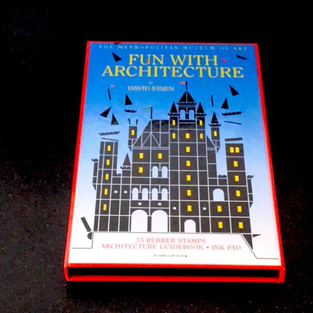 Fun with Architecture by David Eisenhower. From the Metropolitan Museum of Art.
